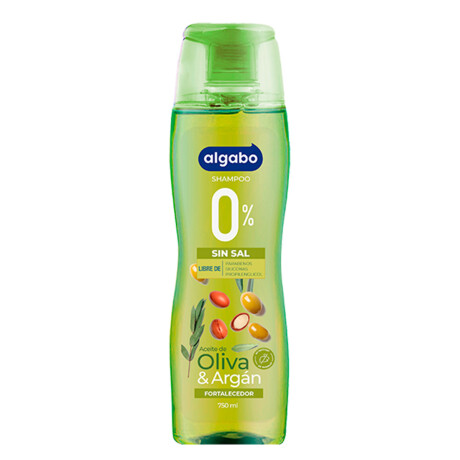 SHAMPOO ALGABO 0% SAL 750ML OLIVA Y ARGAN SHAMPOO ALGABO 0% SAL 750ML OLIVA Y ARGAN