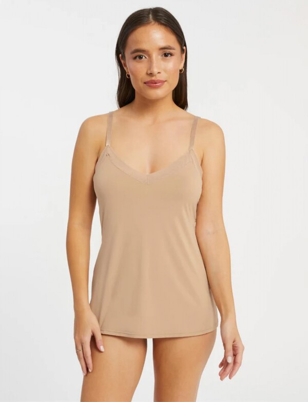 Viso Estilo Musculosa Con Tirantes Regulables BEIGE