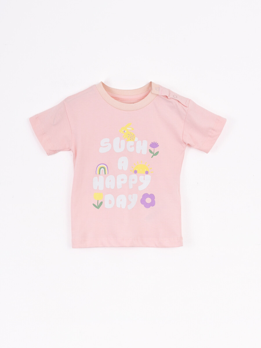 REMERA CARINA - CORAL 