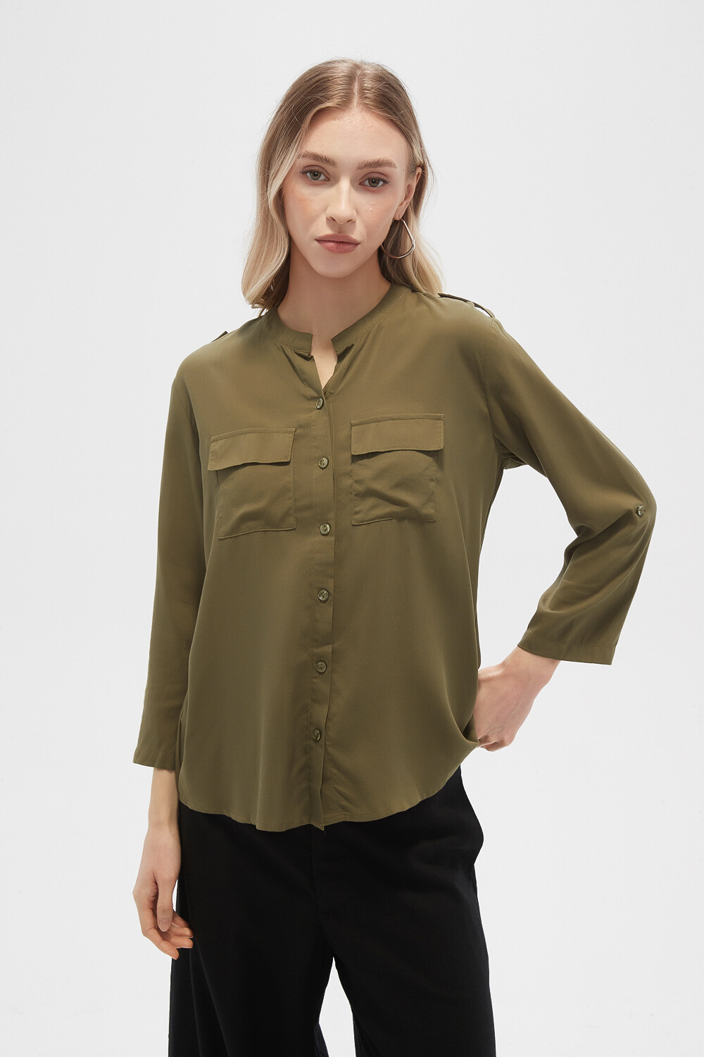 Camisa Kandalora Verde Oliva