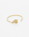 Brazaletes Metal Brazalete De Acero - Dorado