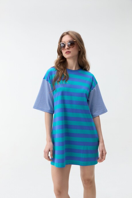 REMERA GRETA Azul