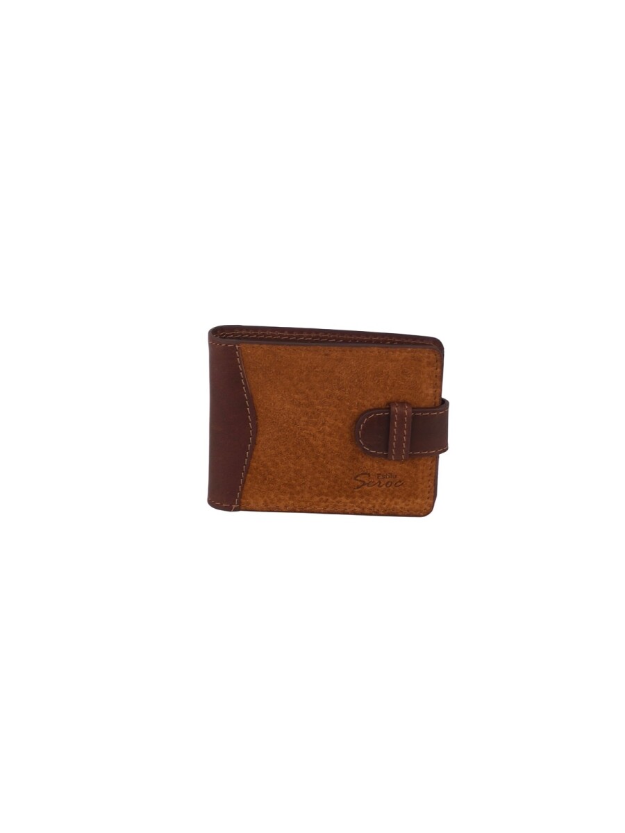 Billetera de cuero - Marron 
