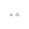 Caravanas Trilogy -Plata 925-Piedra Zirconia-CA3068 conpiedra
