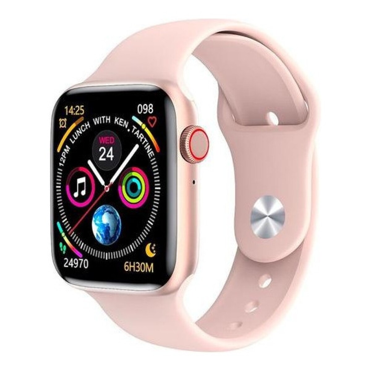 Reloj smartwatch T500+ Pro resistente al agua 
