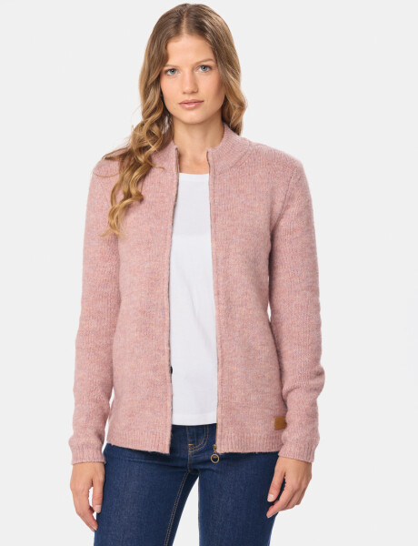 CAMPERA TEJIDA Rosado