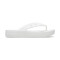 Classic Platform Flip W - Mujer White