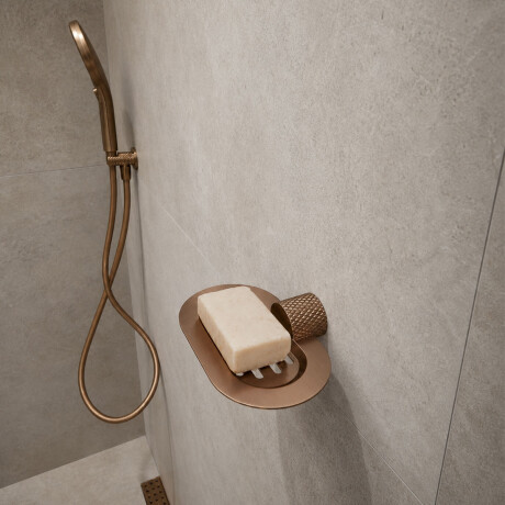 Jabonera En Bronce Cepillado - Serie Signature 000