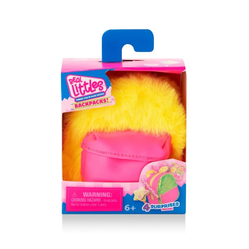 Mochila Real Littles Neon Backpacks Surtida REAL LITTLES - NEON BACKPACKS - ASST.6 CDU 12 PCS