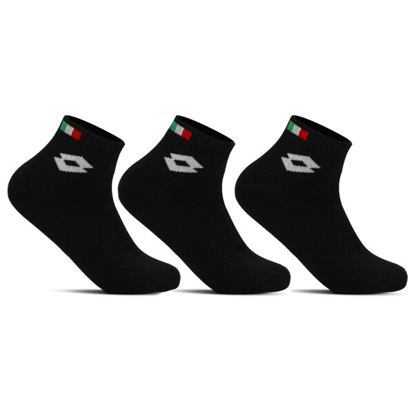 Lotto medias corta tripack 35/38 - negro-blanco Negro-Blanco