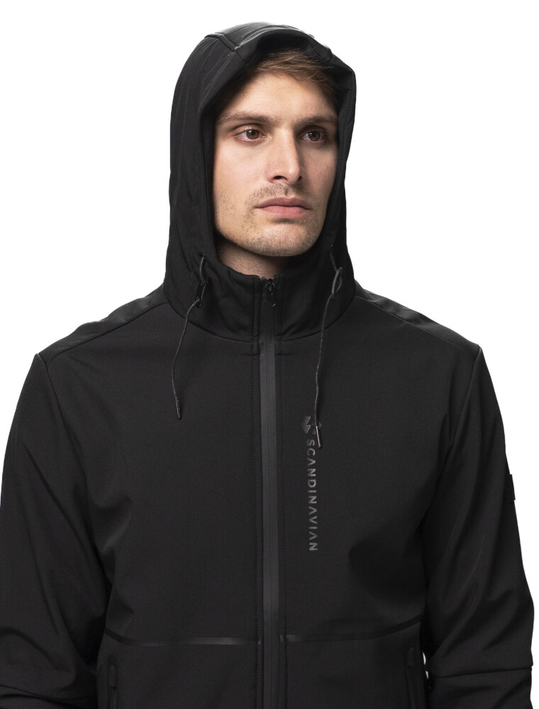 Campera Neopreno Scandinavian Santa Fe Negro