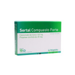 SERTAL FORTE COMPUESTO CJ X 10 COMPRIMID única