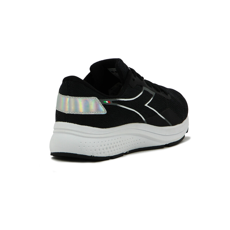 Championes Deportivos Mujer Diadora Active Passo 2 Negro-Blanco