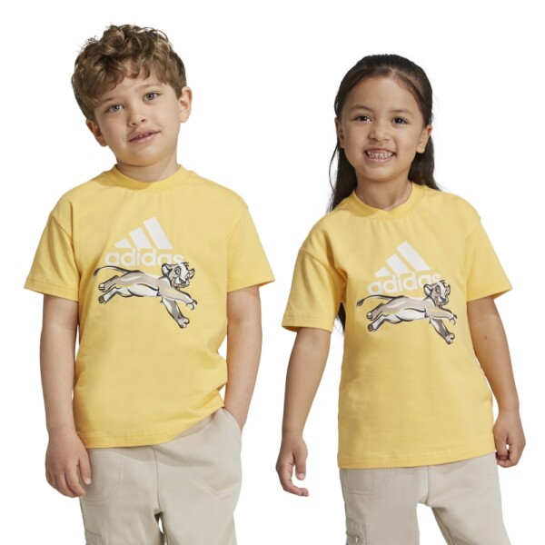 Remera Adidas Disney Lion King Amarillo