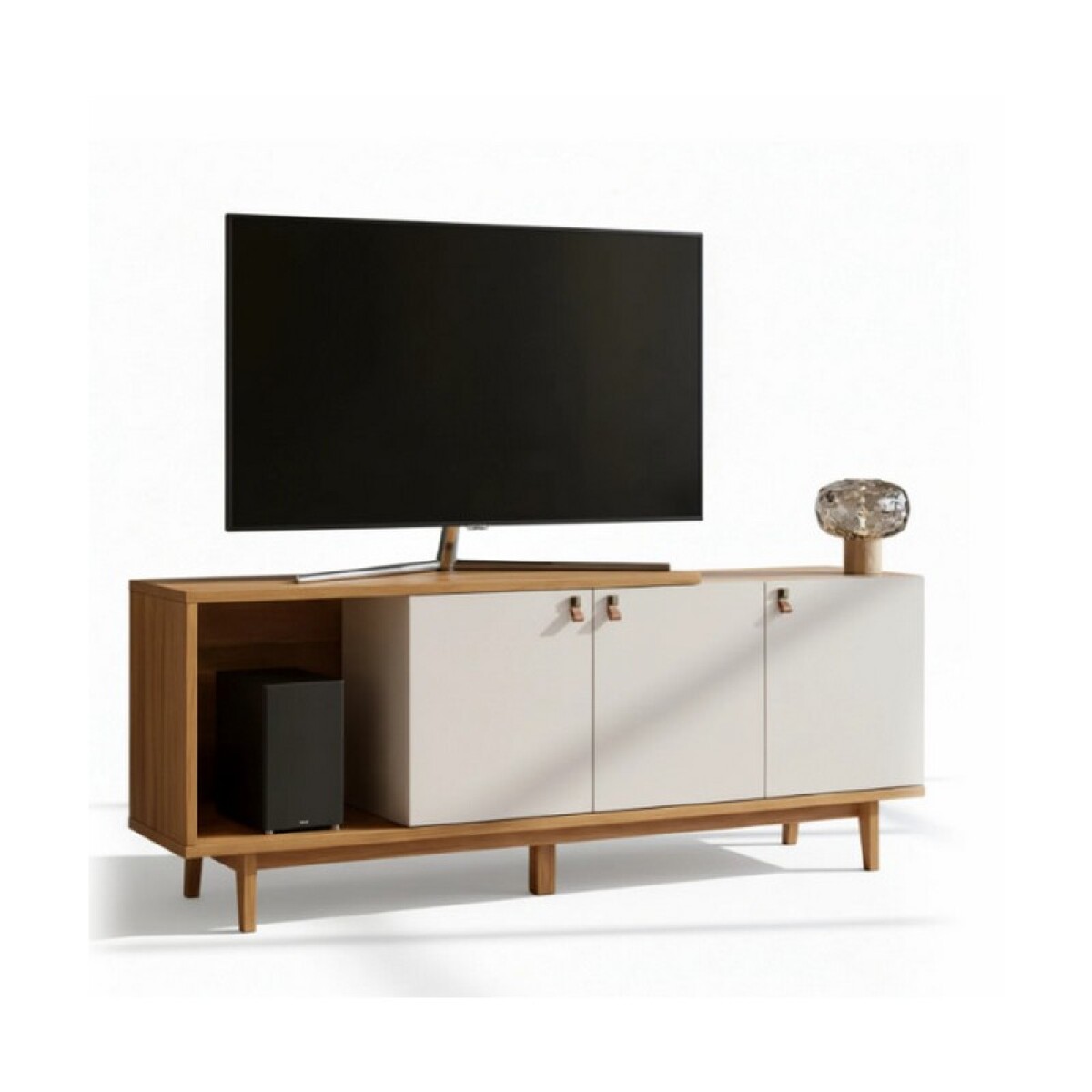 RACK AVENIDA 3 PUERTAS 1,63. OFF WHITE FREIJO 