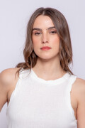 MUSCULOSA ROPE Blanco