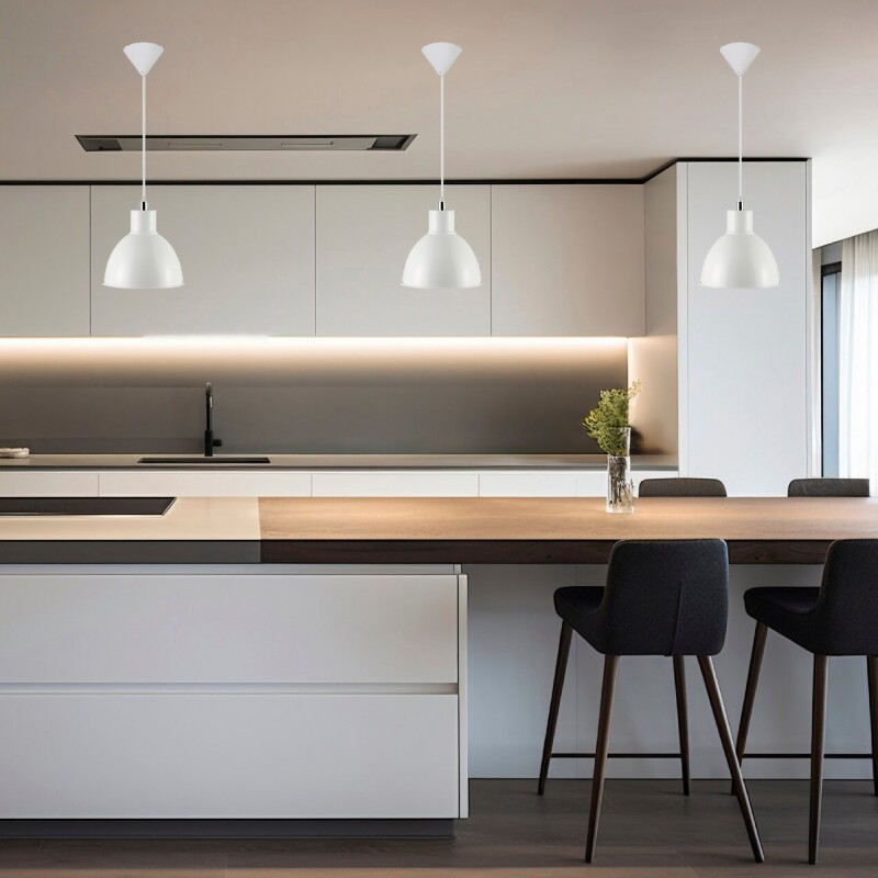 ARTEFACTO COLGANTE DECORATIVO ALPHA Lámpara Colgante Alpha Blanca