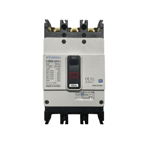 Llave industrial caja moldeada reg. 3P 40-50A 25kA HY4105