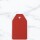Tag rectangular liso 5x8,5 ROJO