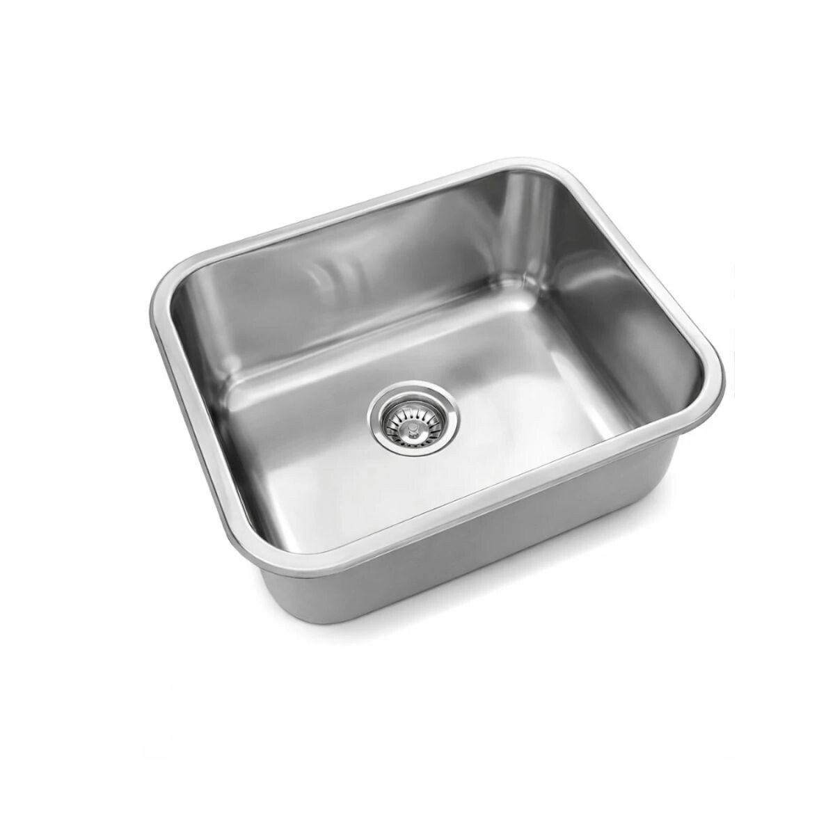 Pileta De Cocina Simple De Pegar Ac.304 44x39x21 