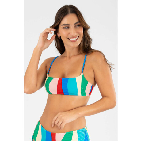 Top marcela new est. Clown stripe