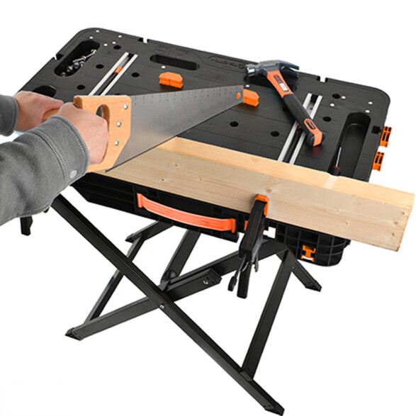 Banco de trabajo plegable 34" apto p/ 330 kg TT0802