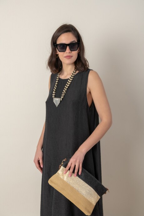 VESTIDO LUX LUNA Negro