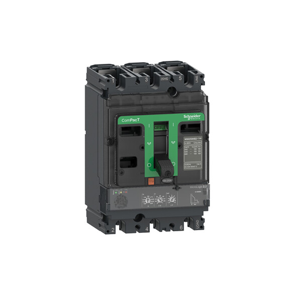 Llave térmica regulable NSX160B 3P 160A 25kA MG7010M