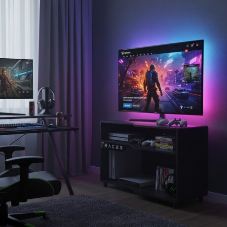 Rack gamer - Para tv 40'' o audio Rack gamer - Para tv 40'' o audio