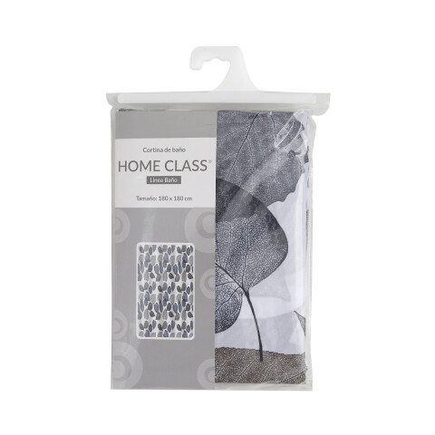 Cortina de Home Class con Argollas 180 x 180 cm 224295 HOJA AZUL