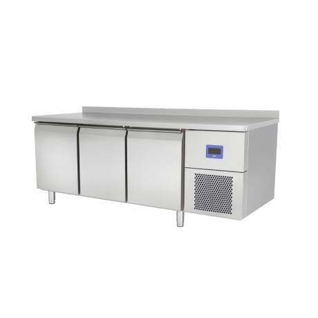 Heladera Bajo Mesada con Resplado 3 Puertas 457 Litros GN 1/1 Heladera Bajo Mesada con Resplado 3 Puertas 457 Litros GN 1/1
