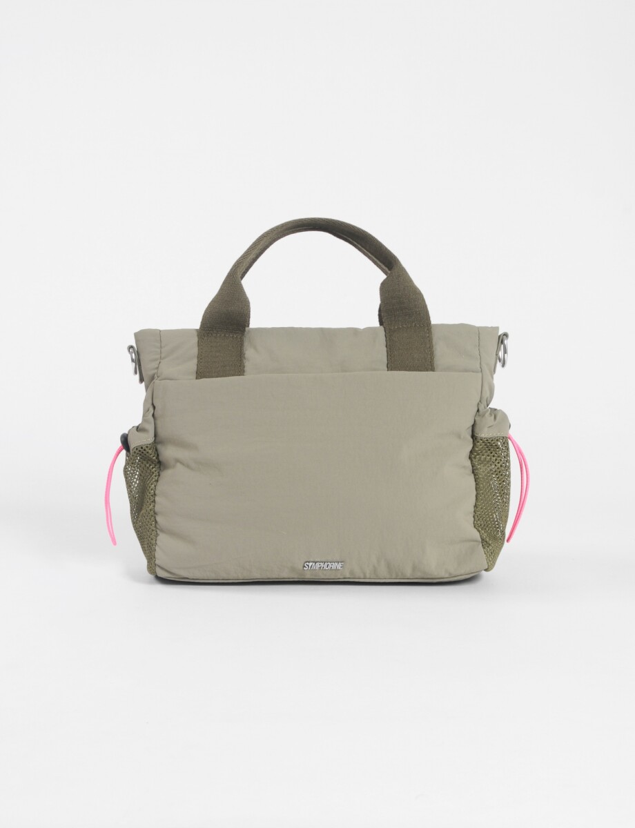 Bandolera bolsillo removible - verde oliva 