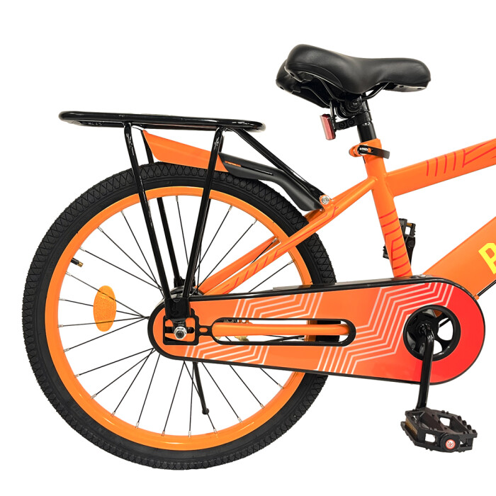 Bicicleta infantil rodado 20 Sin Canasto Naranja