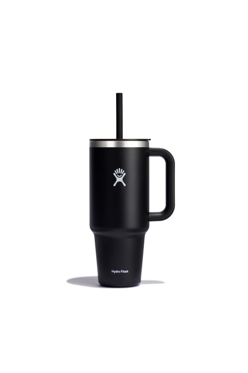 40 OZ ALL AROUND TRAVEL TUMBLER Black