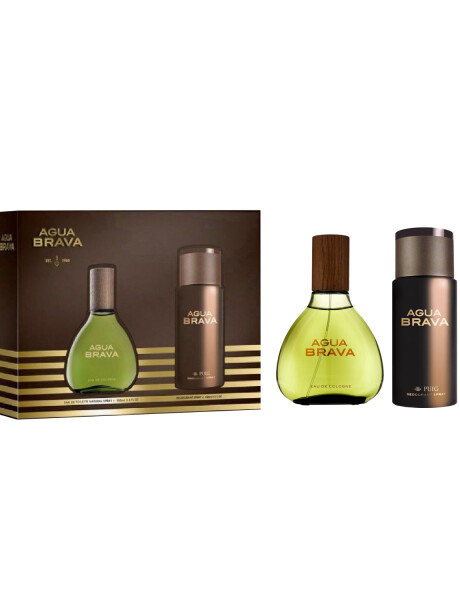 Set perfume Antonio Puig Agua Brava EDC 100ml + Desodorante Original Set perfume Antonio Puig Agua Brava EDC 100ml + Desodorante Original