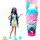 Muñeca Barbie Pop Reveal Juicy Fruits AZUL-ROSA