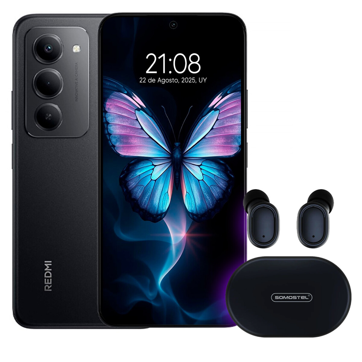 Xiaomi Redmi 15 6/128 Gb + Regalo - NEGRO 