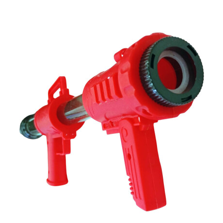 Pistola Lanzadora + 10 Pelotas Juguete + Vasos Rojo