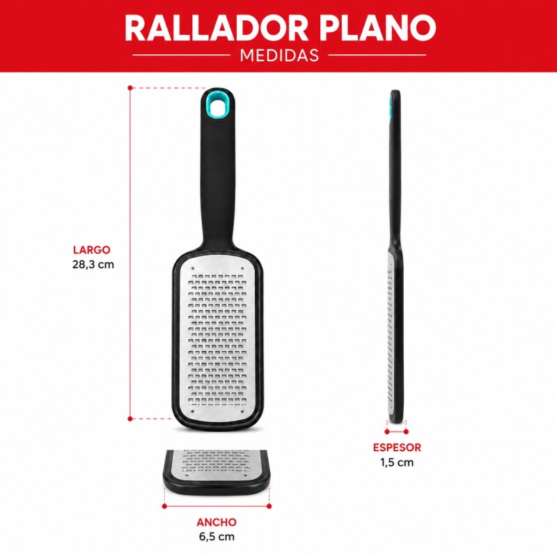 Rallador 28,3cm INOX