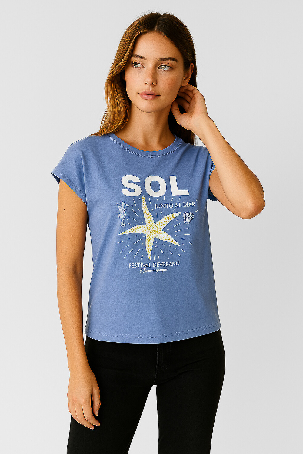 Remera Plunita Estampado 5