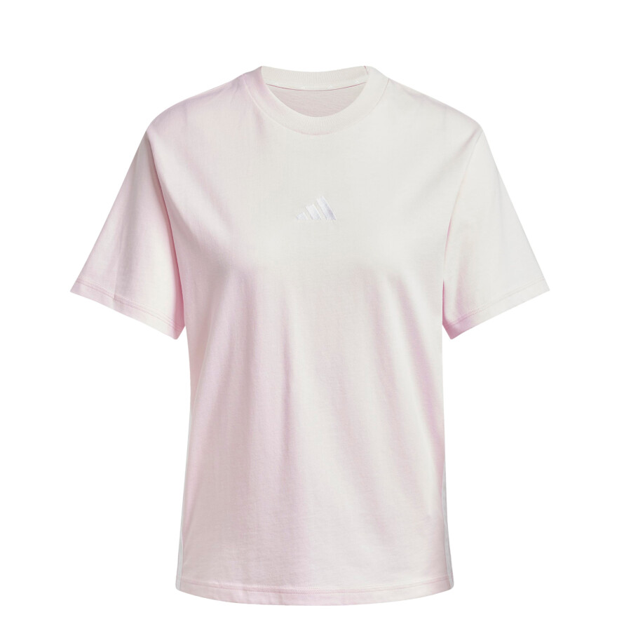 Remera de Mujer Adidas Essentials W Rosado - Blanco