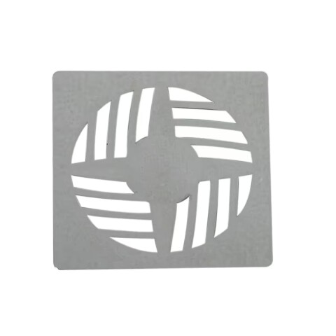 Rejilla plástico cromado 15x15 cm Rejilla Plástico Cromado 15x15 Cm