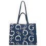 Cartera Guess Forber Azul Logo 0