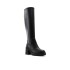 BRITNAY BLACK STRETCH SYNTHETIC BLACK