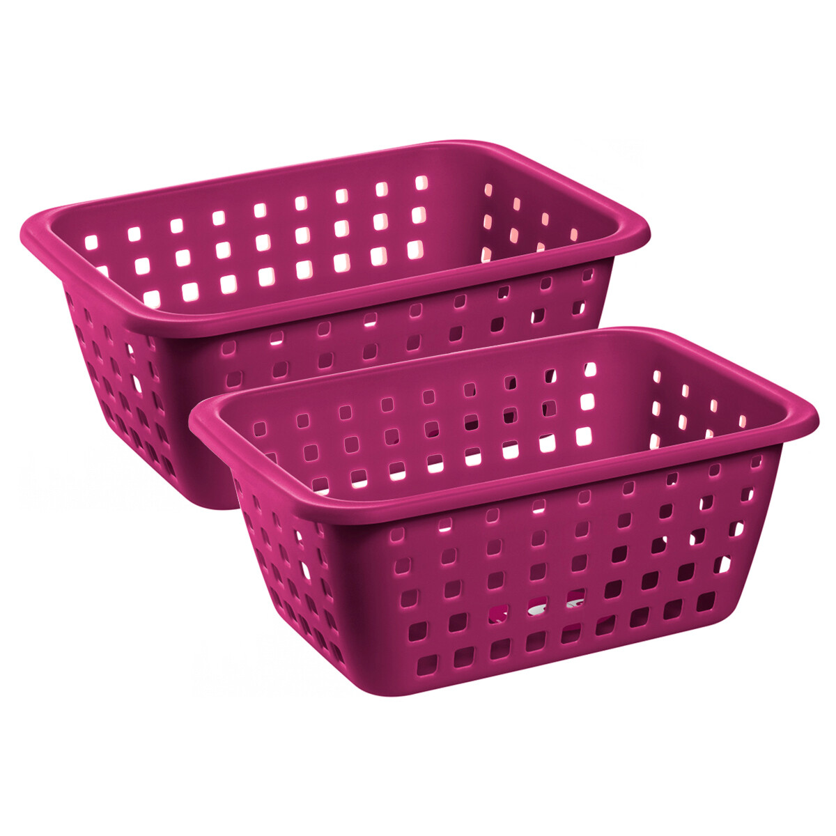 Set x2 Canasto grande 5,2 lts - VIOLETA 