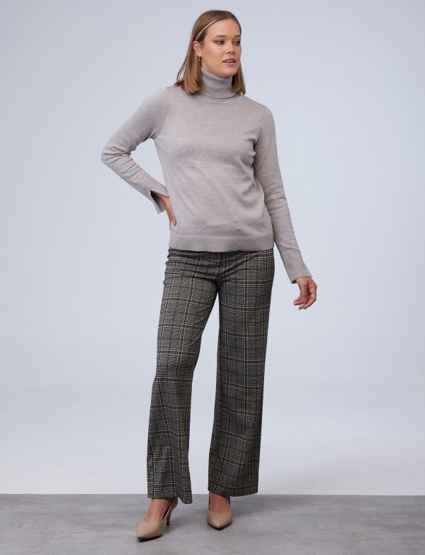 Polera Basica BEIGE OSCURO