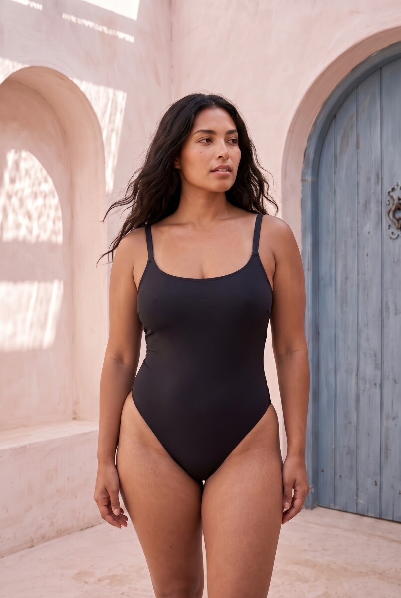 MALLA ENTERA AMALIA - NEGRO 