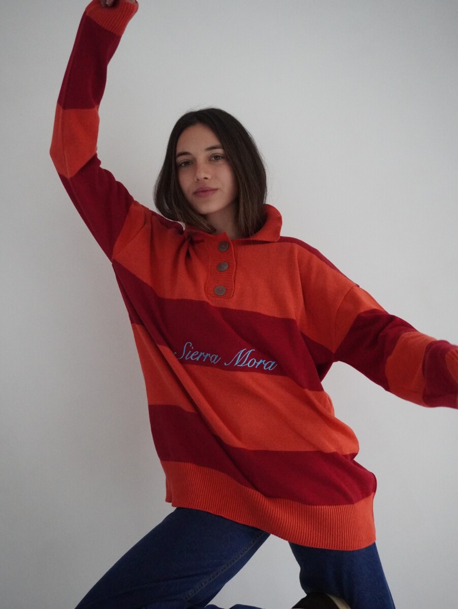 Heritage Sweater - Naranja / Rojo 