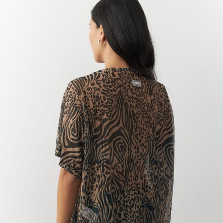 REMERA BISCOTTI Marrón Corteza