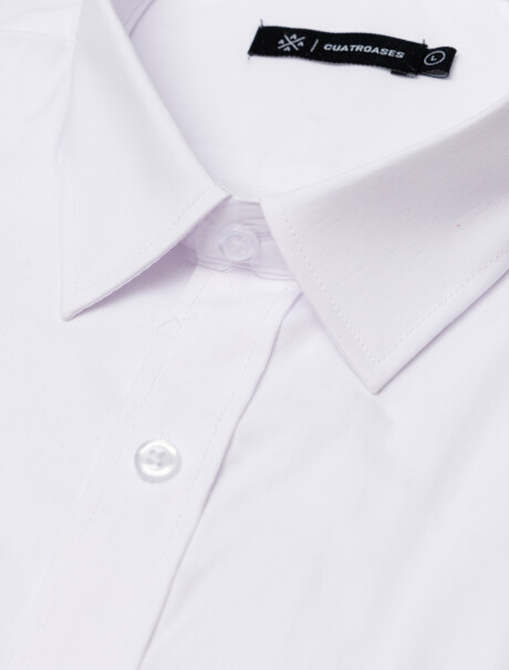 Camisa lisa blanco